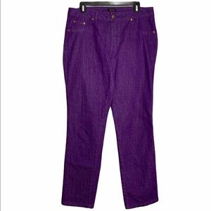 Iman Purple Jeans